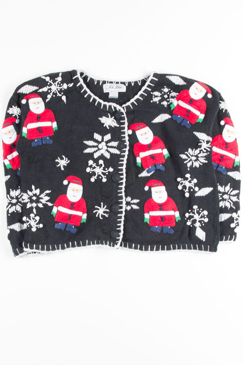Black Ugly Christmas Cardigan 50801