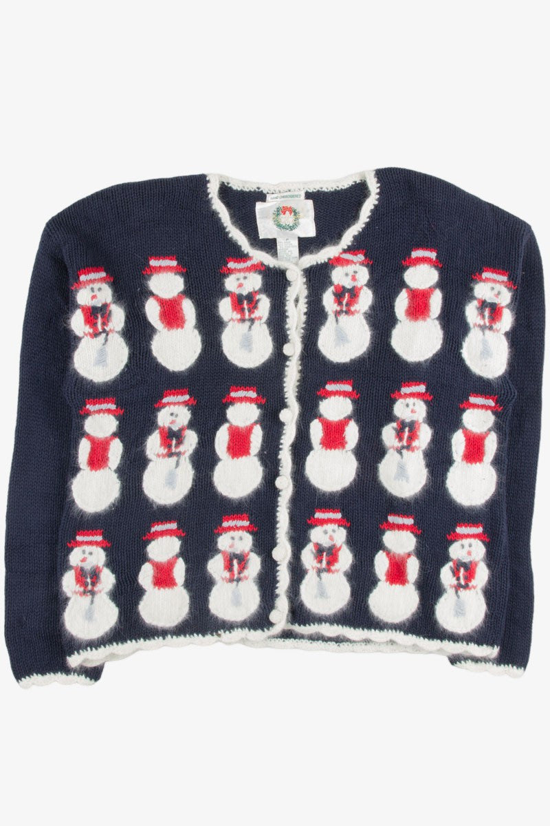 Blue Ugly Christmas Cardigan 50867