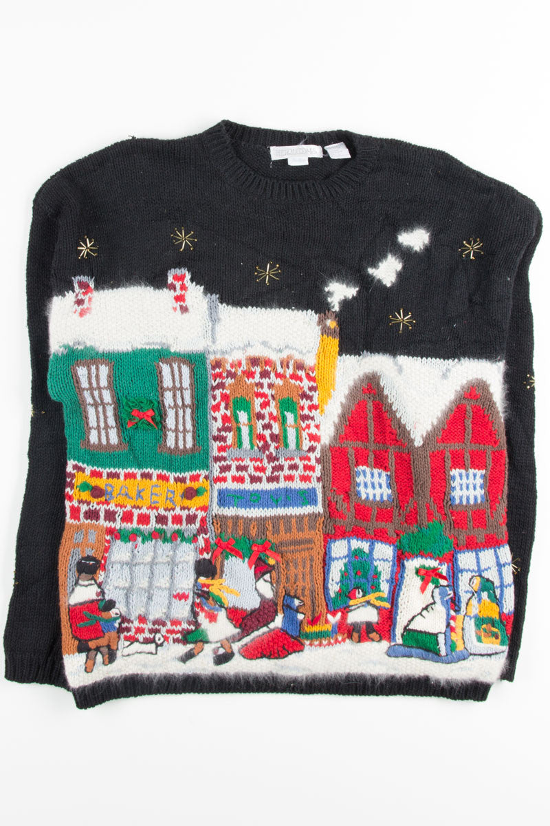 Black Ugly Christmas Pullover 50869