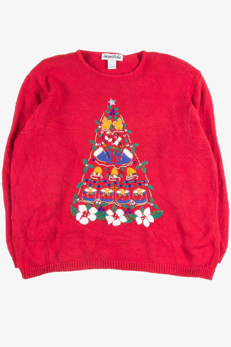 Red Ugly Christmas Pullover 50875