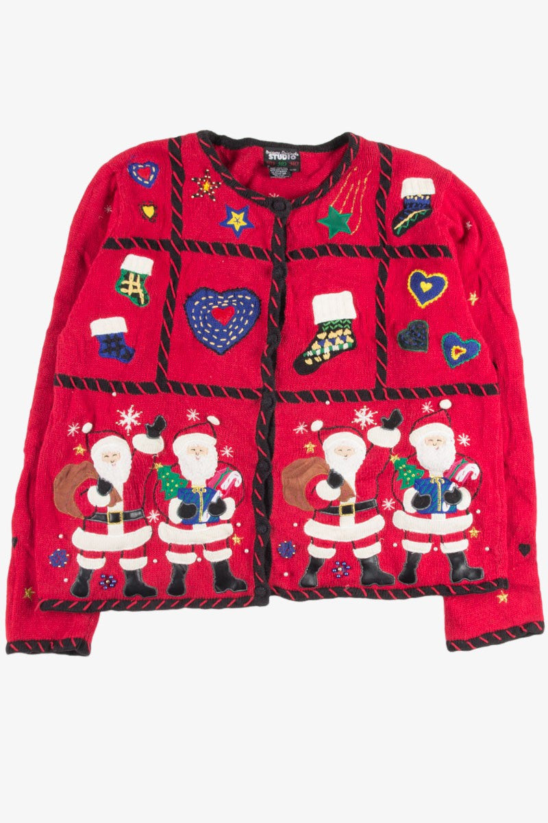 Red Ugly Christmas Cardigan 51038