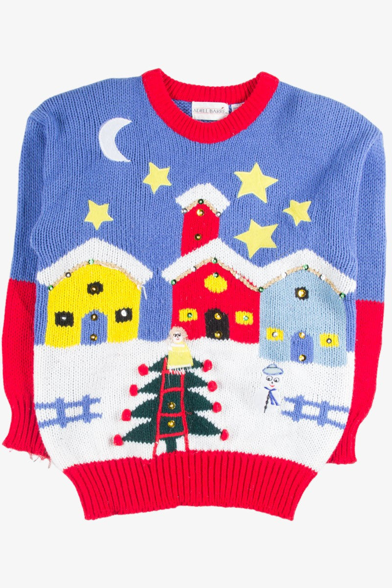 Blue Ugly Christmas Pullover 51221