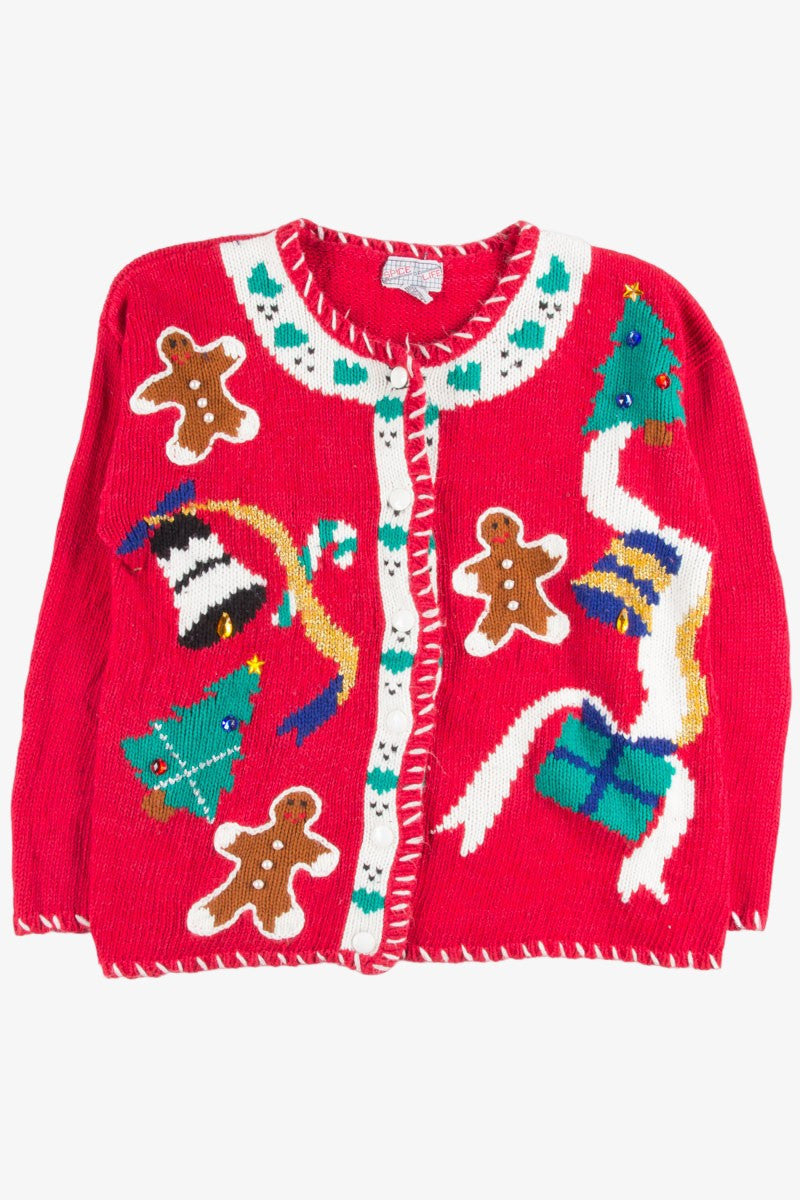 Red Ugly Christmas Cardigan 51289