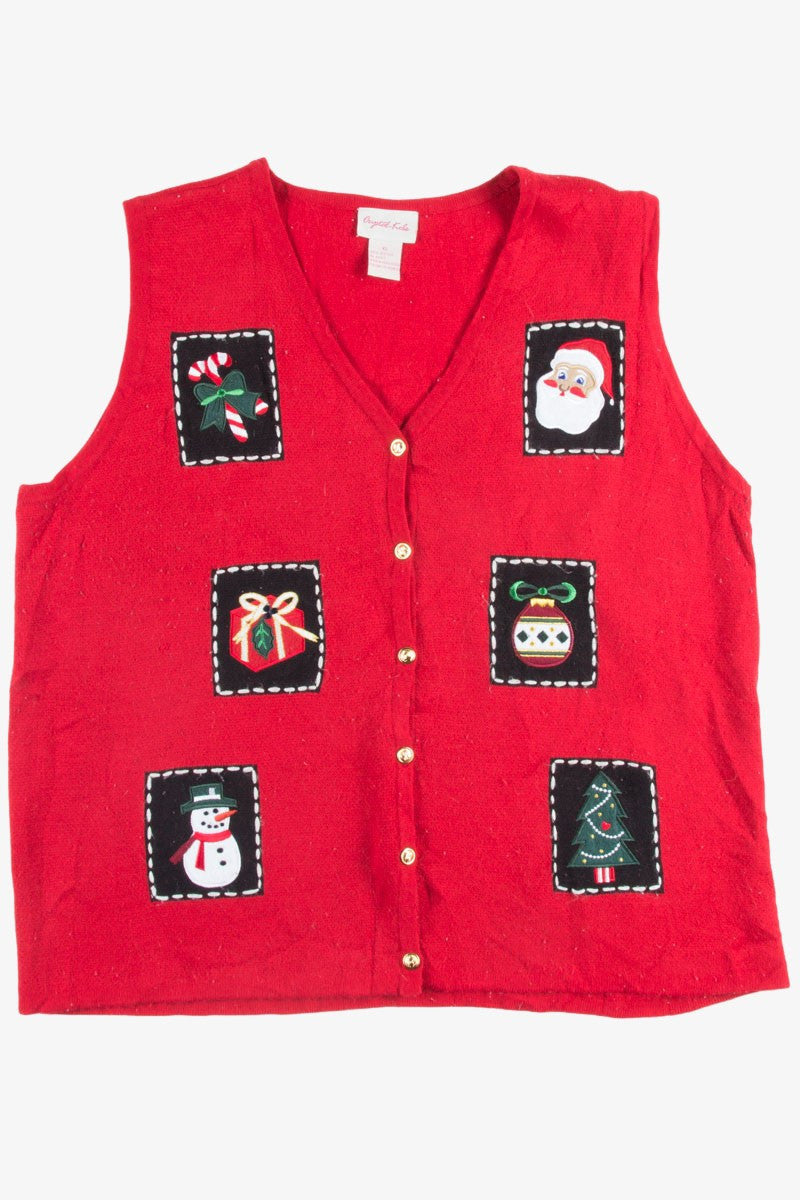 Red Ugly Christmas Vest 51311