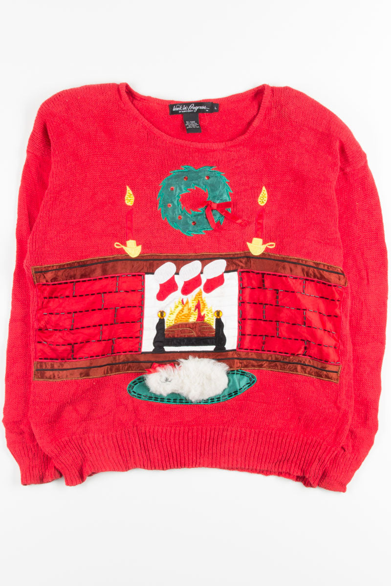 Red Ugly Christmas Pullover 51344