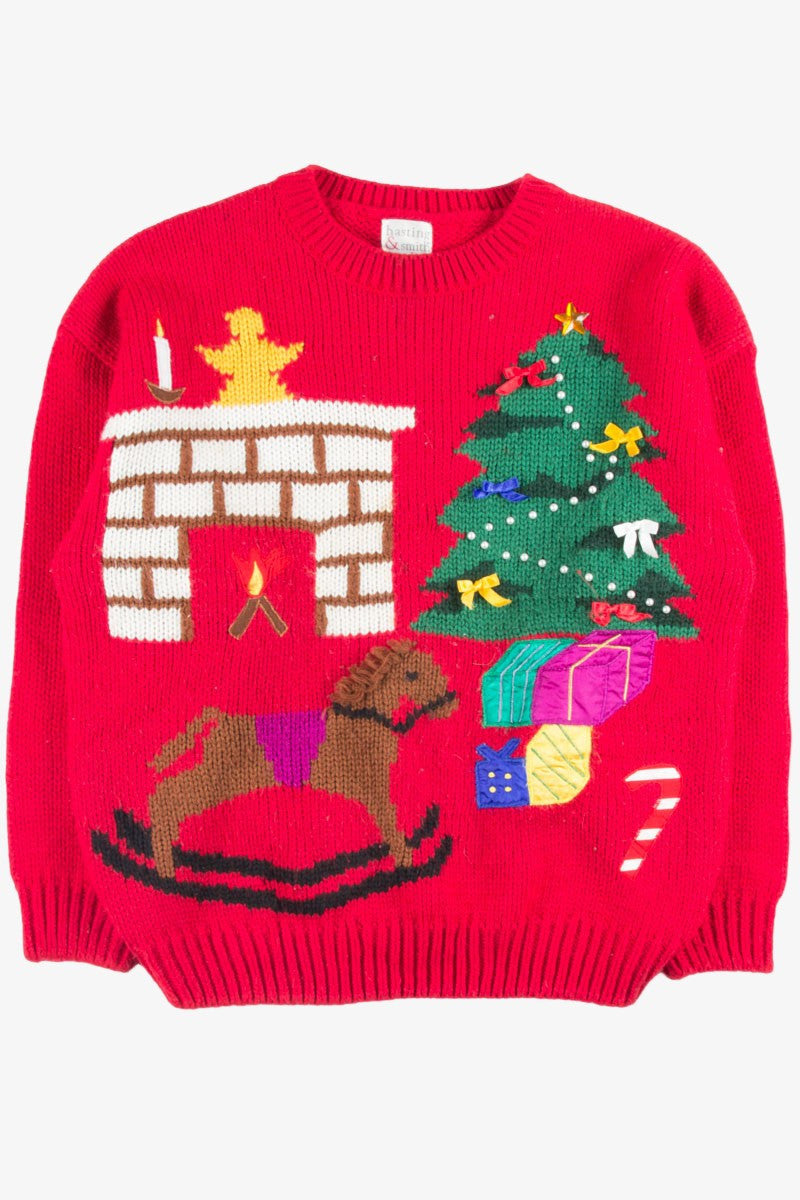 Red Ugly Christmas Pullover 51374