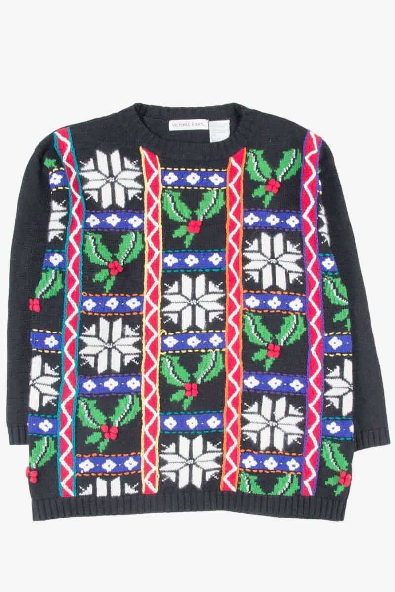 Black Ugly Christmas Pullover 51451