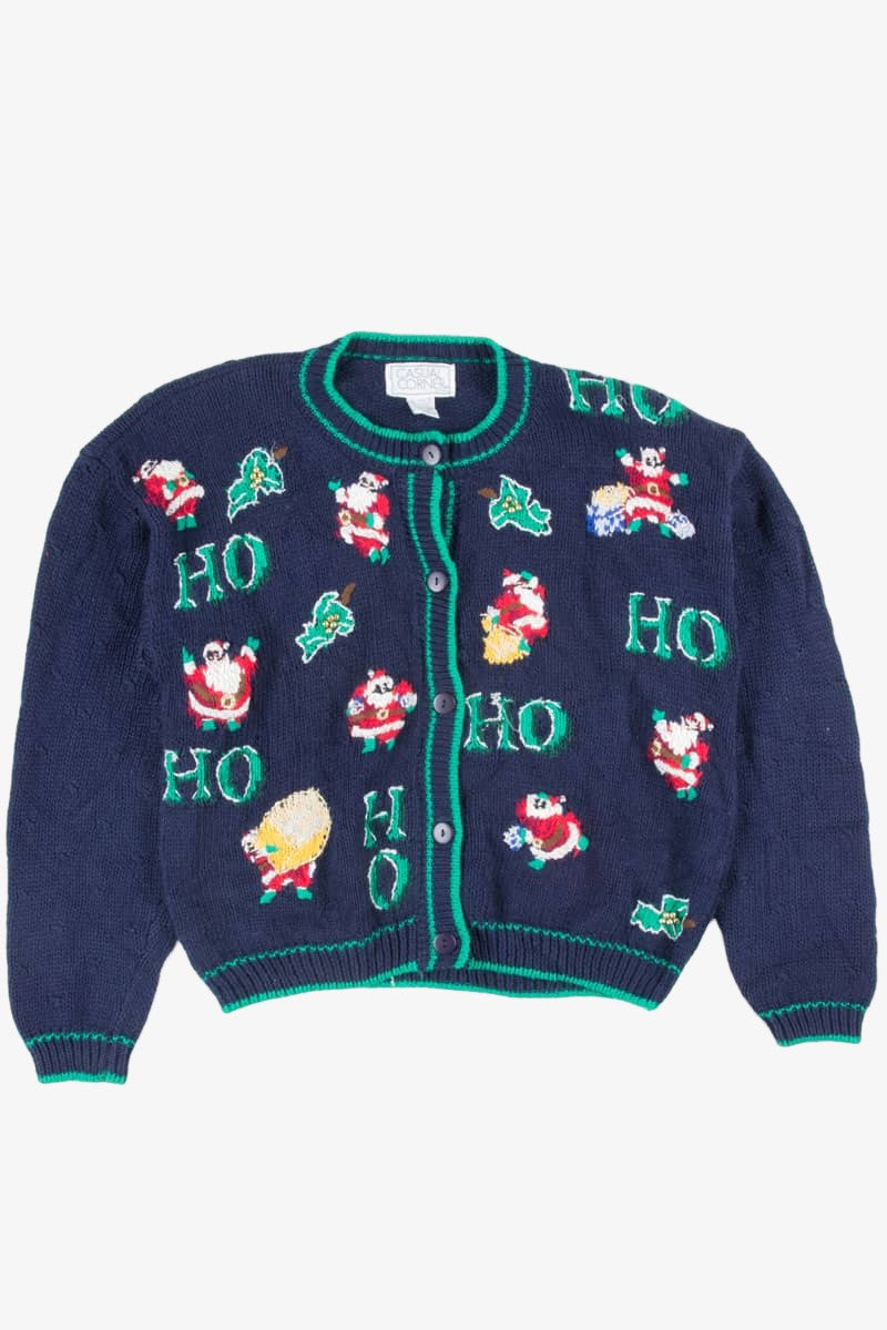 Blue Ugly Christmas Cardigan 51502