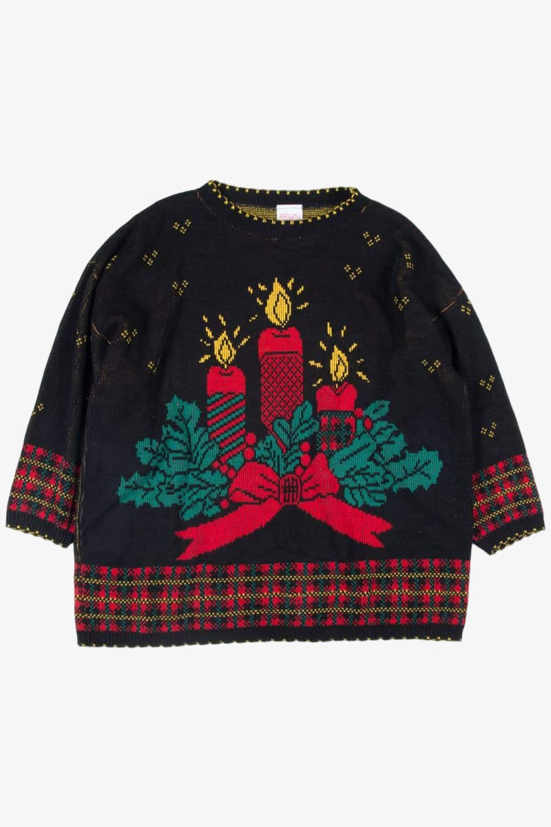 Black Ugly Christmas Pullover 51541