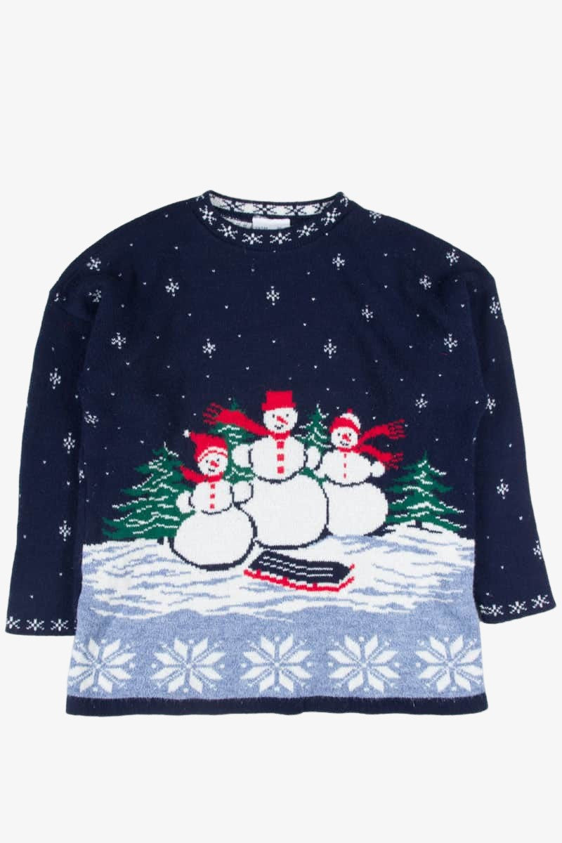 Blue Ugly Christmas Pullover 52011