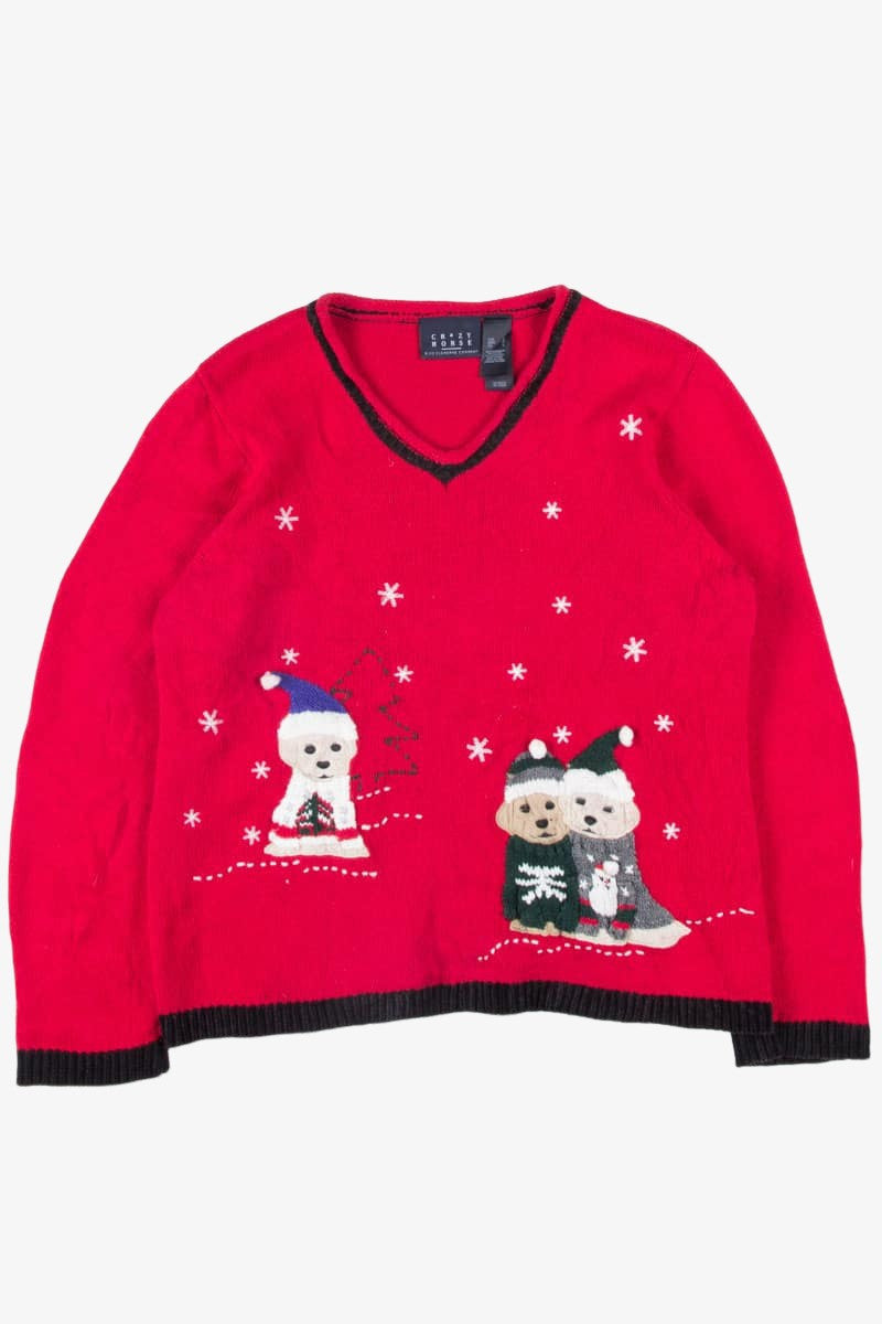 Red Ugly Christmas Pullover 52121