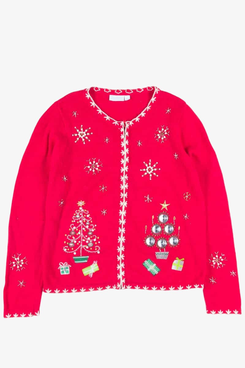 Red Ugly Christmas Cardigan 52313