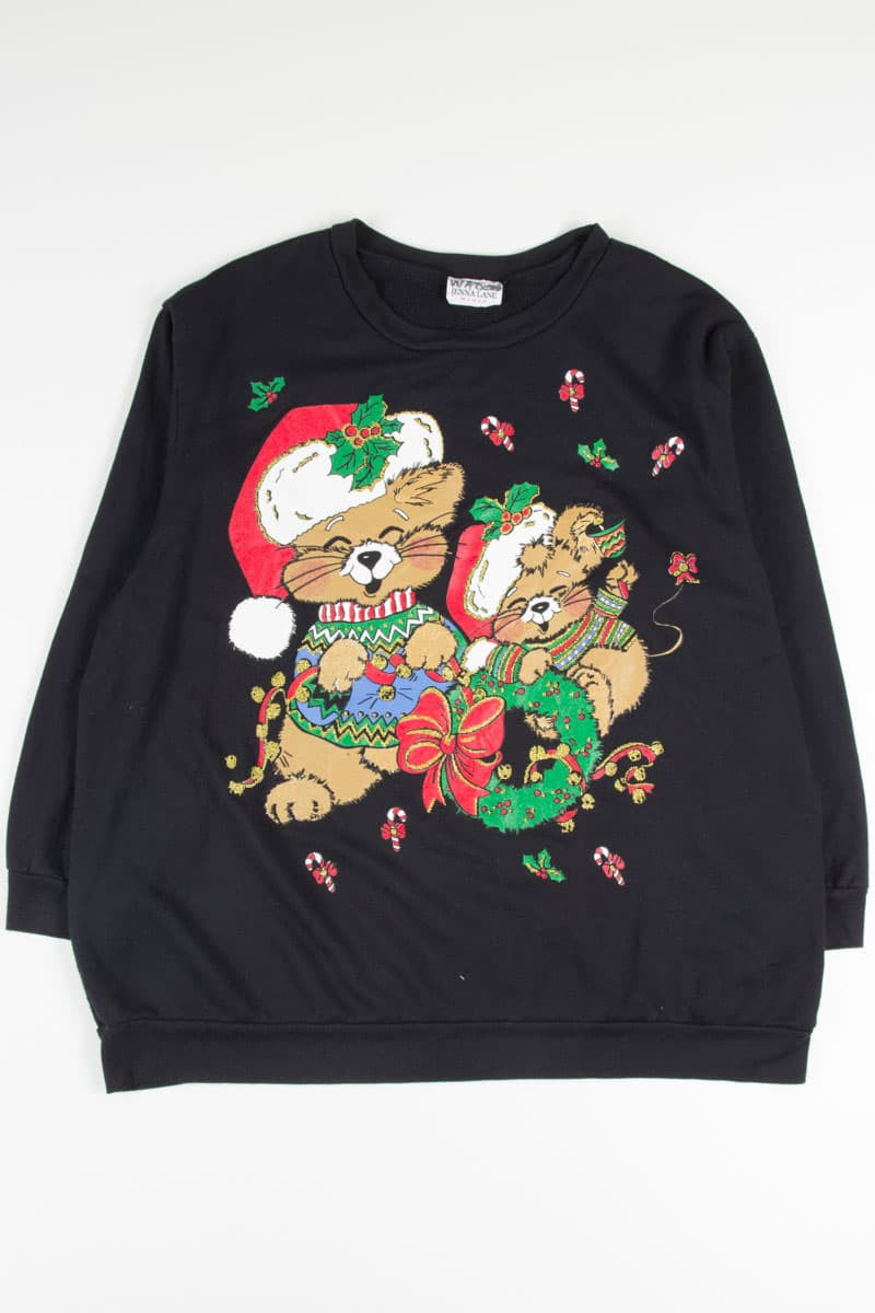 Black Ugly Christmas Sweatshirt 52543