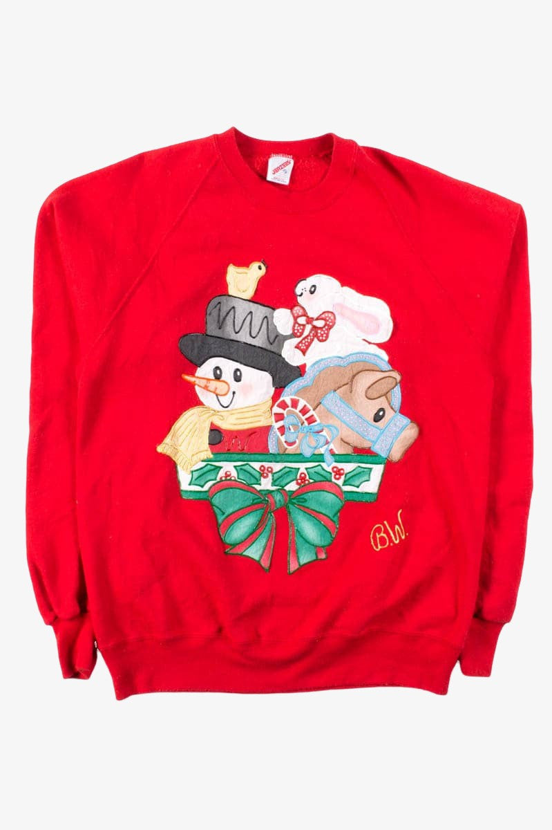 Red Ugly Christmas Sweatshirt 52611