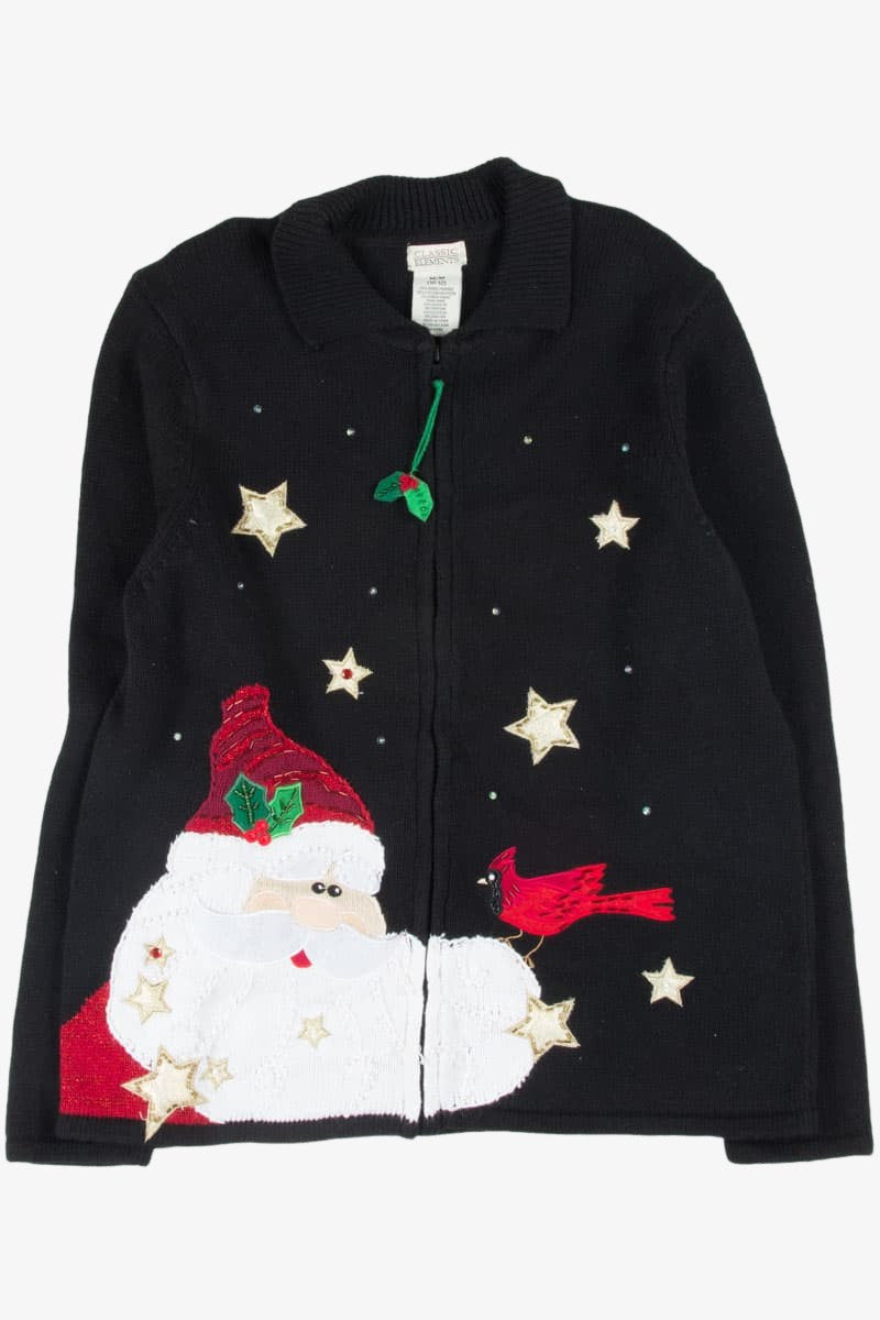 Black Ugly Christmas Cardigan 52634