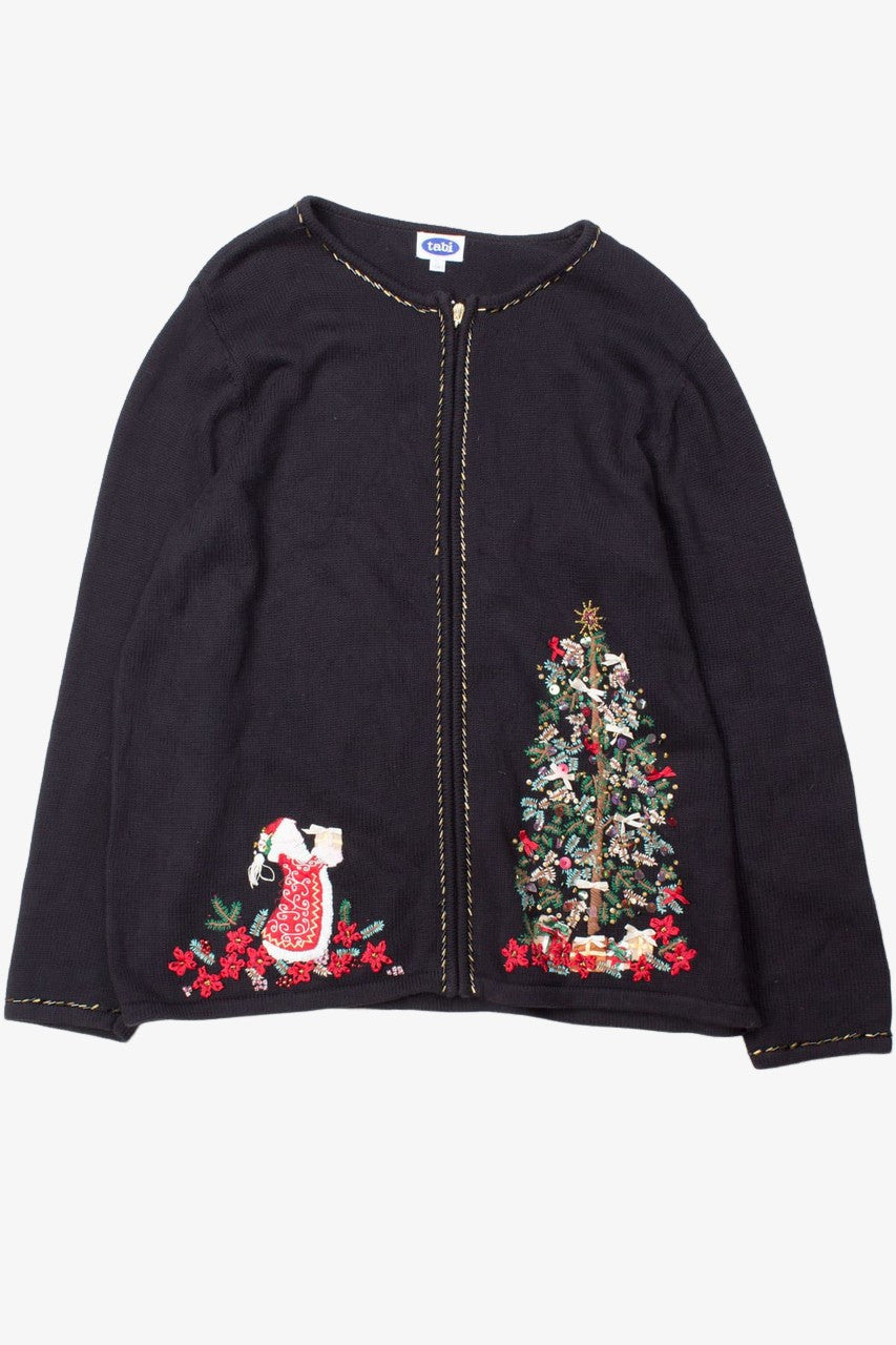 Black Ugly Christmas Cardigan 52798