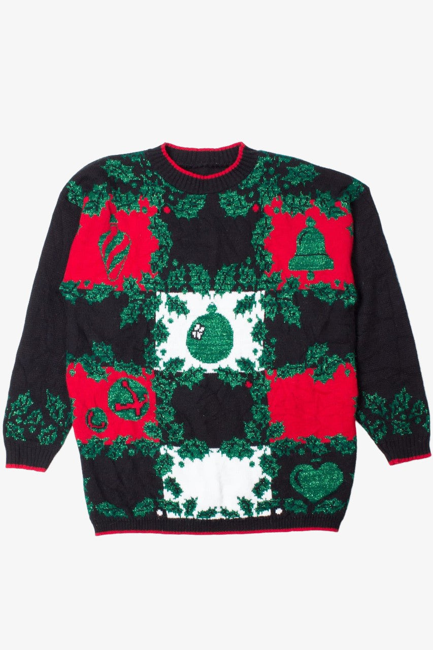 Black Ugly Christmas Pullover 52804