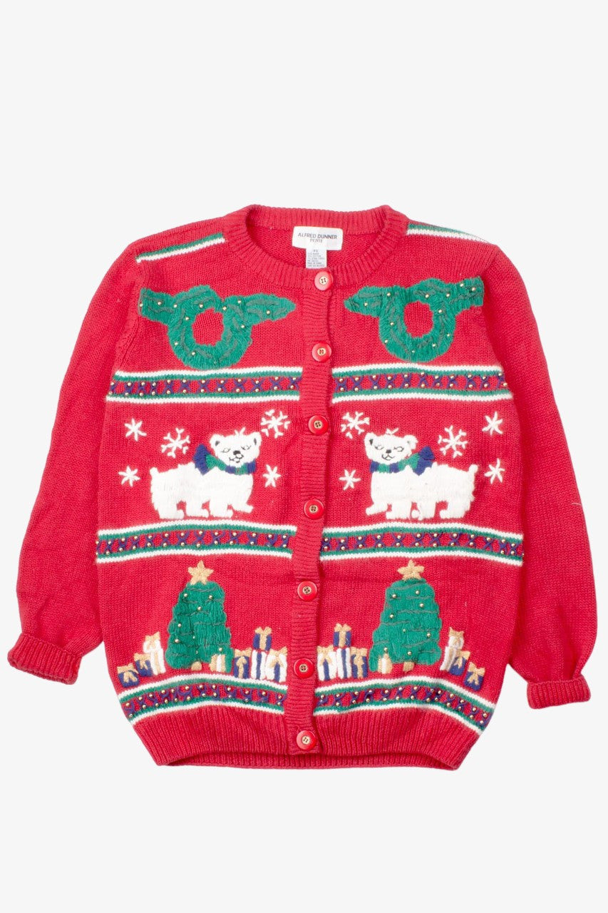 Red Ugly Christmas Cardigan 52939