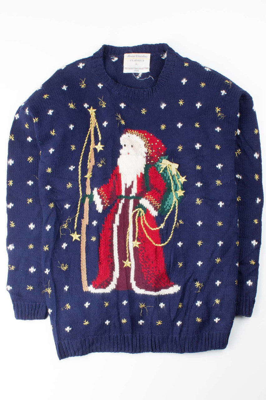 Blue Ugly Christmas Pullover 52978