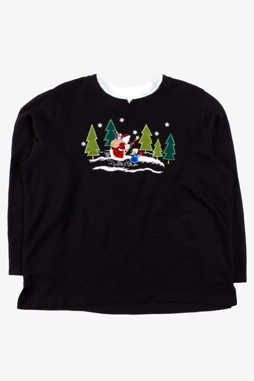 Black Ugly Christmas Sweatshirt 53152