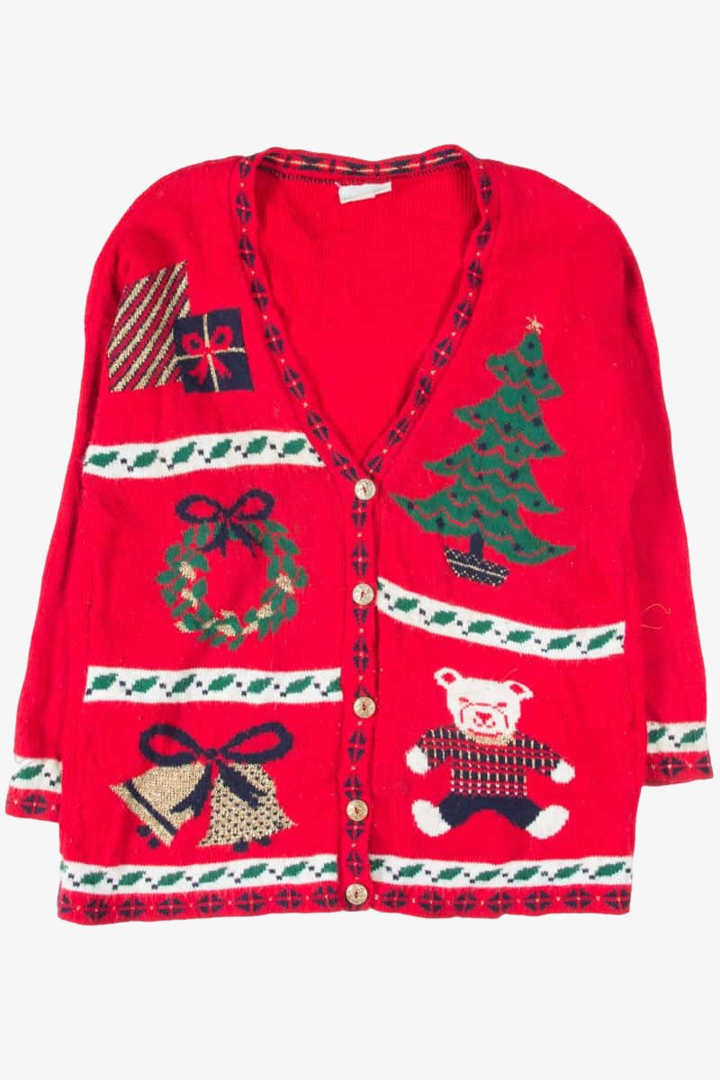Red Ugly Christmas Cardigan 53283