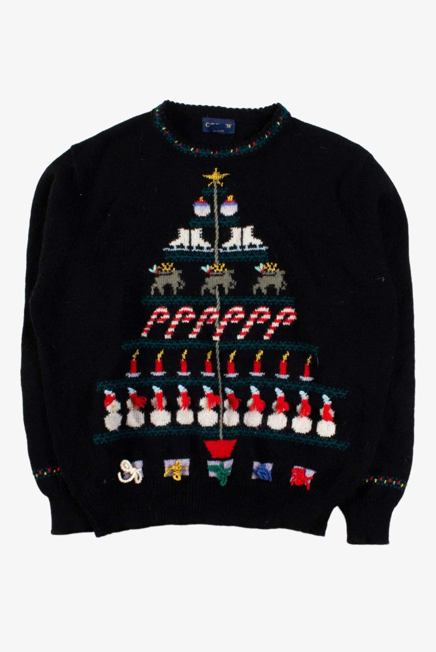 Black Ugly Christmas Pullover 53358