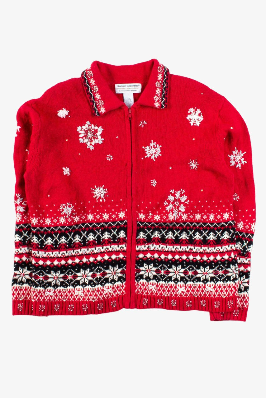 Red Ugly Christmas Cardigan 53454