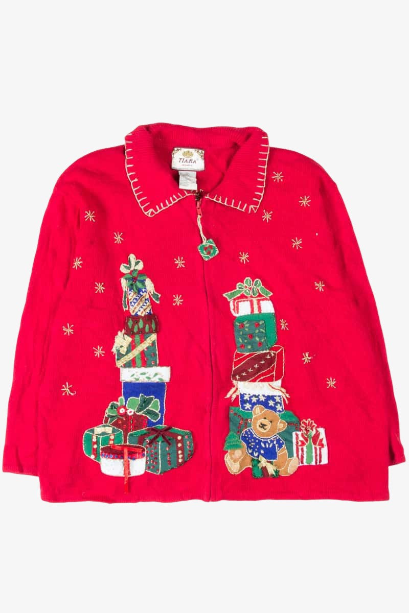 Red Ugly Christmas Cardigan 53466