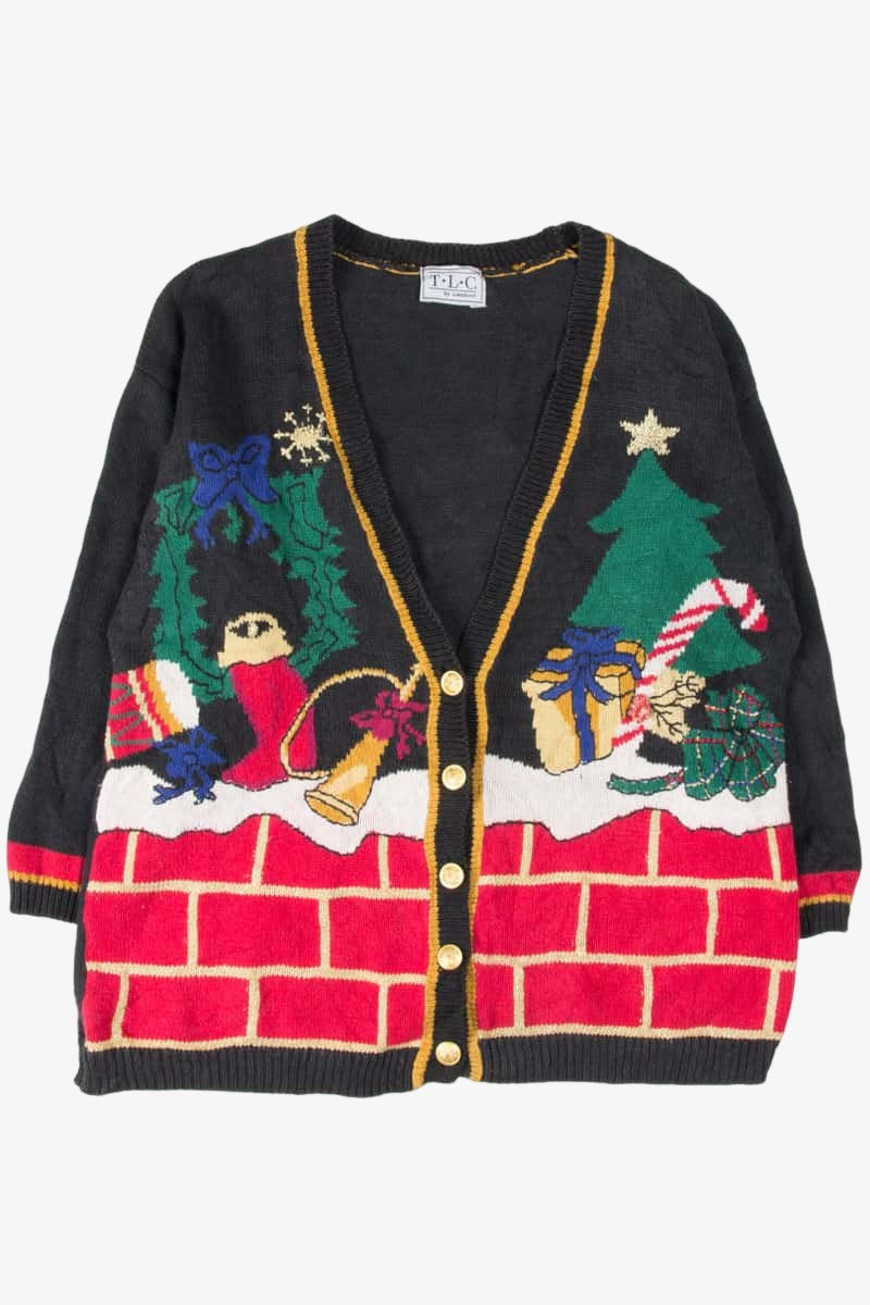 Black Ugly Christmas Cardigan 53468