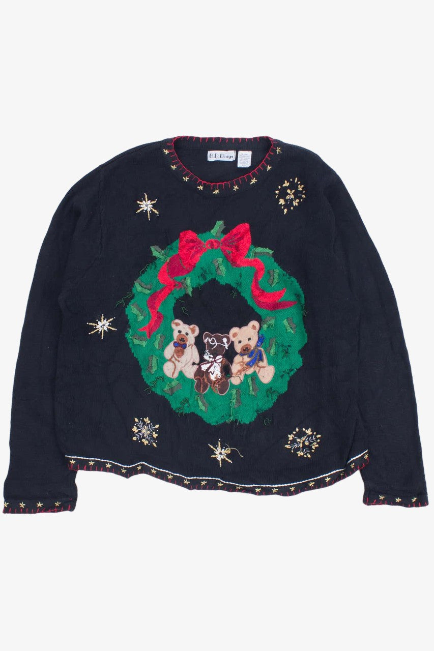 Black Ugly Christmas Pullover 53503
