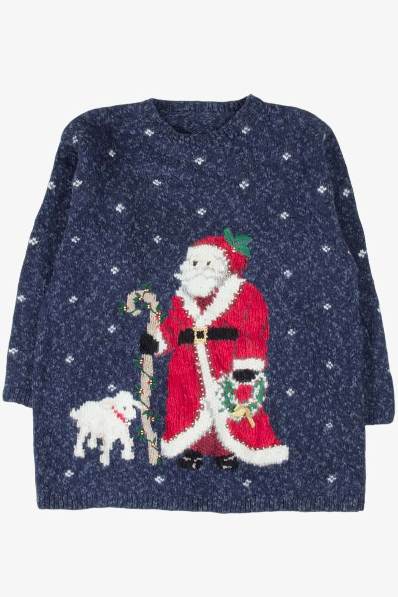 Blue Ugly Christmas Pullover 53514