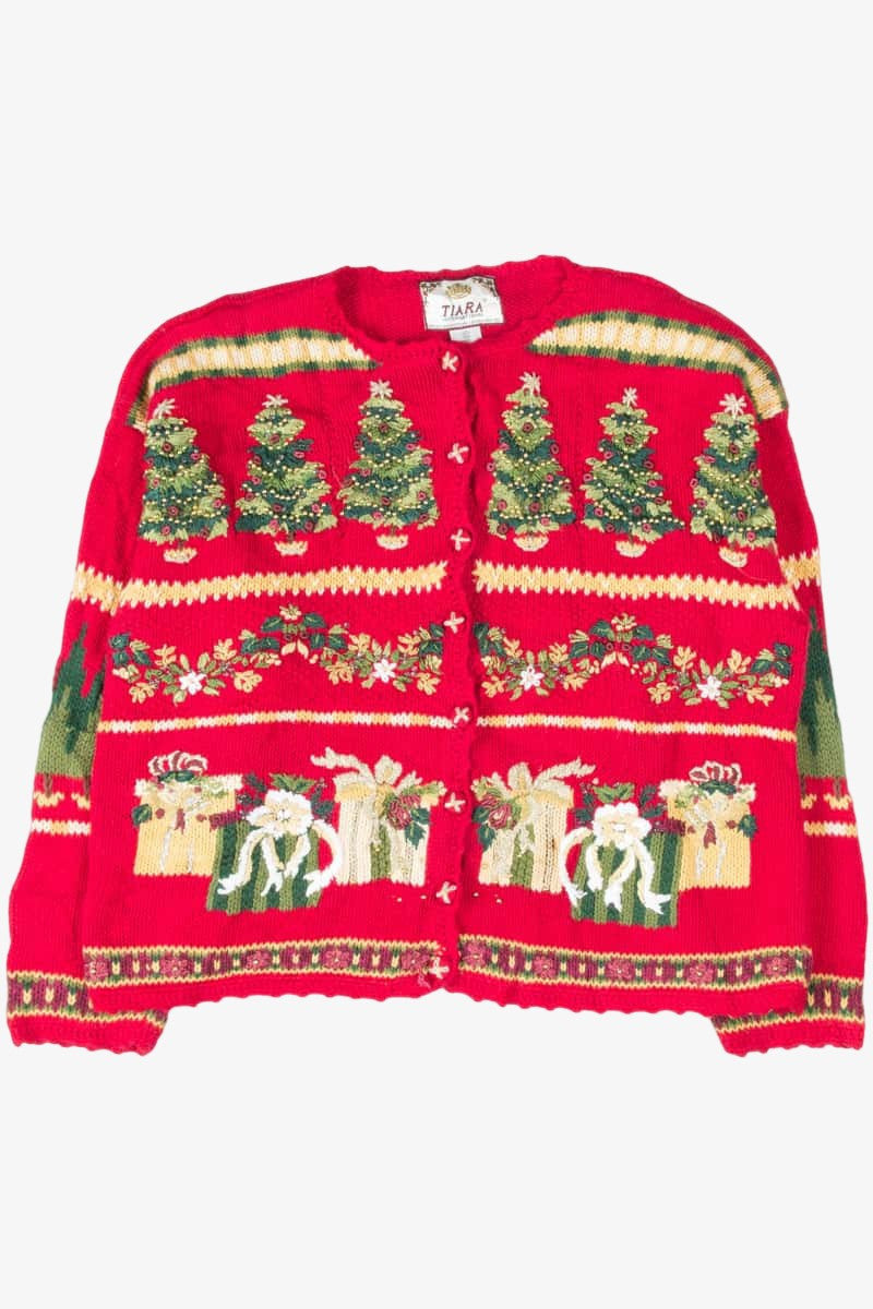 Red Ugly Christmas Cardigan 53542