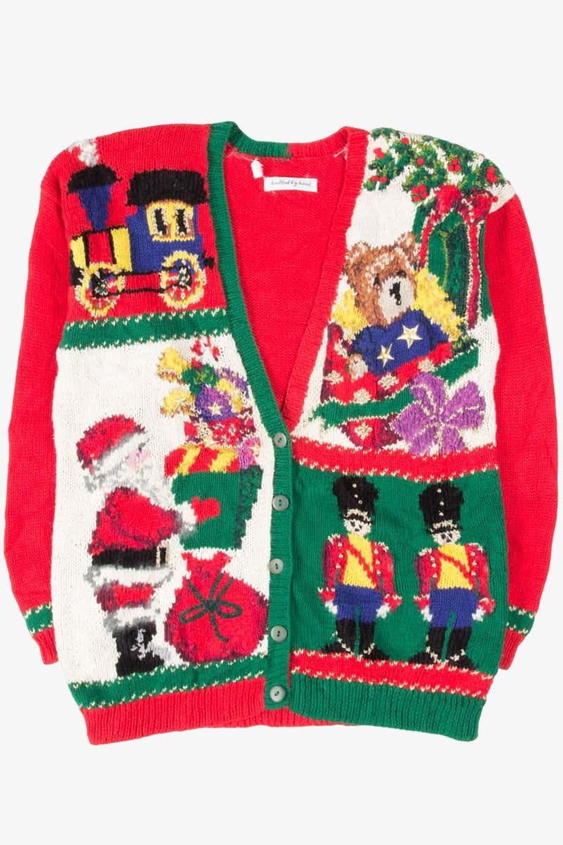 Multicolor Ugly Christmas Cardigan 53543