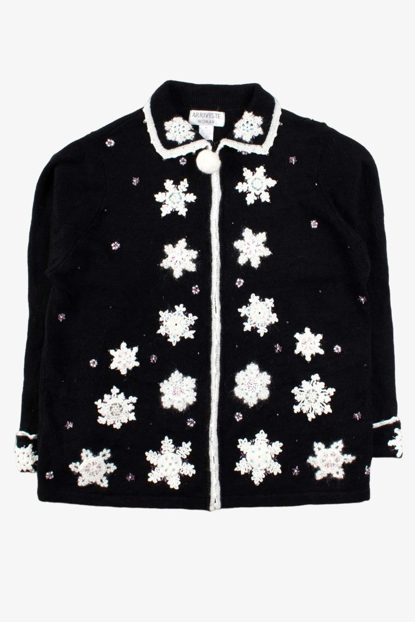 Black Ugly Christmas Cardigan 53554