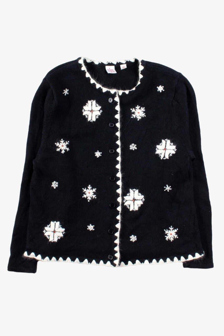 Black Ugly Christmas Cardigan 53555
