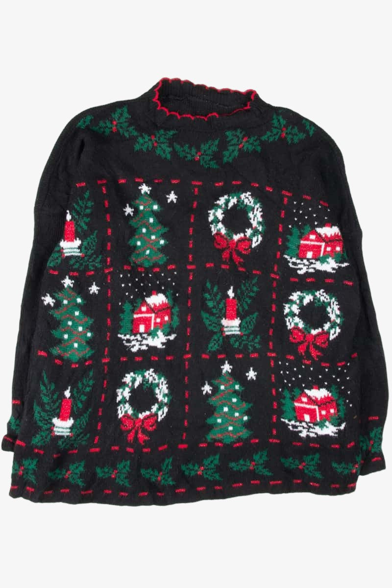 Black Ugly Christmas Pullover 53591