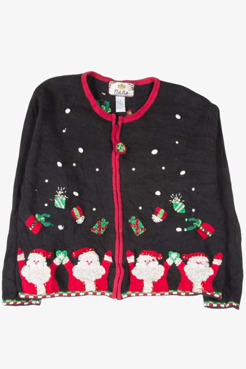 Black Ugly Christmas Cardigan 53612