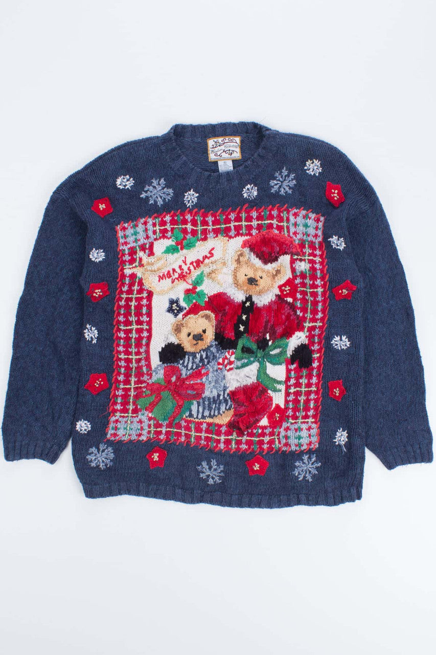 Blue Ugly Christmas Pullover 53638