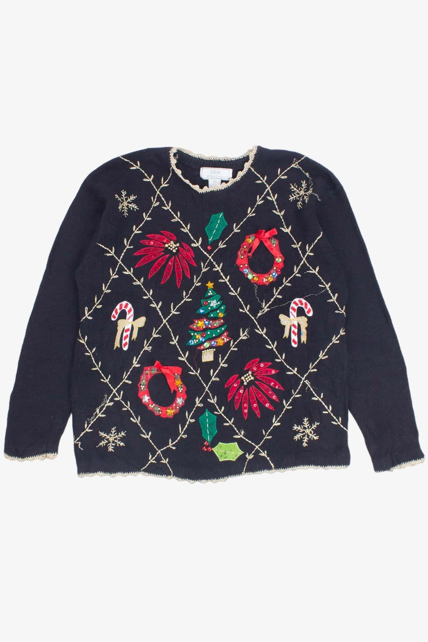 Black Ugly Christmas Pullover 53677