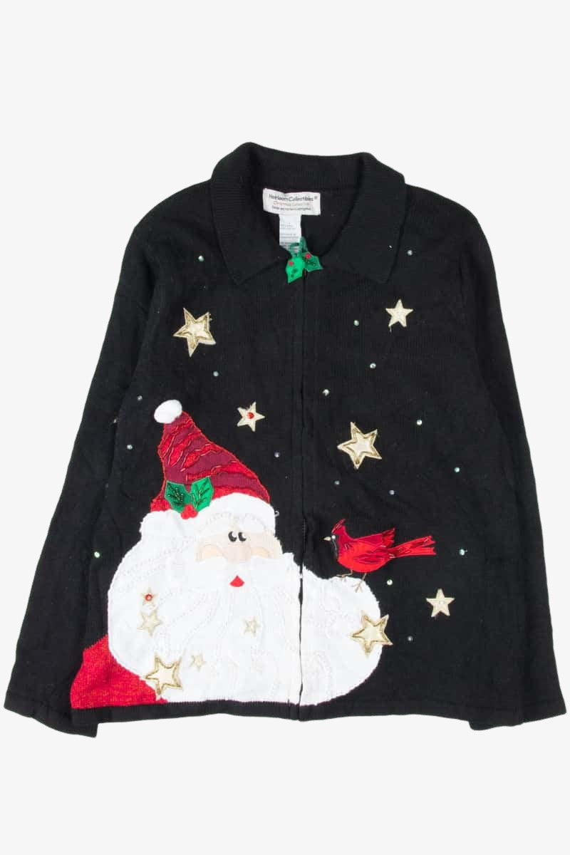 Black Ugly Christmas Cardigan 53700