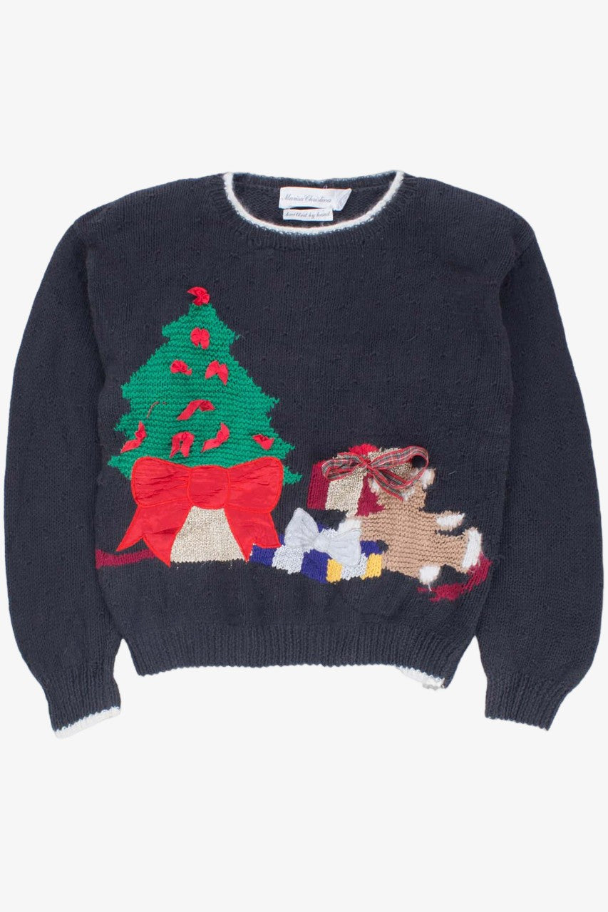 Black Ugly Christmas Pullover 53711