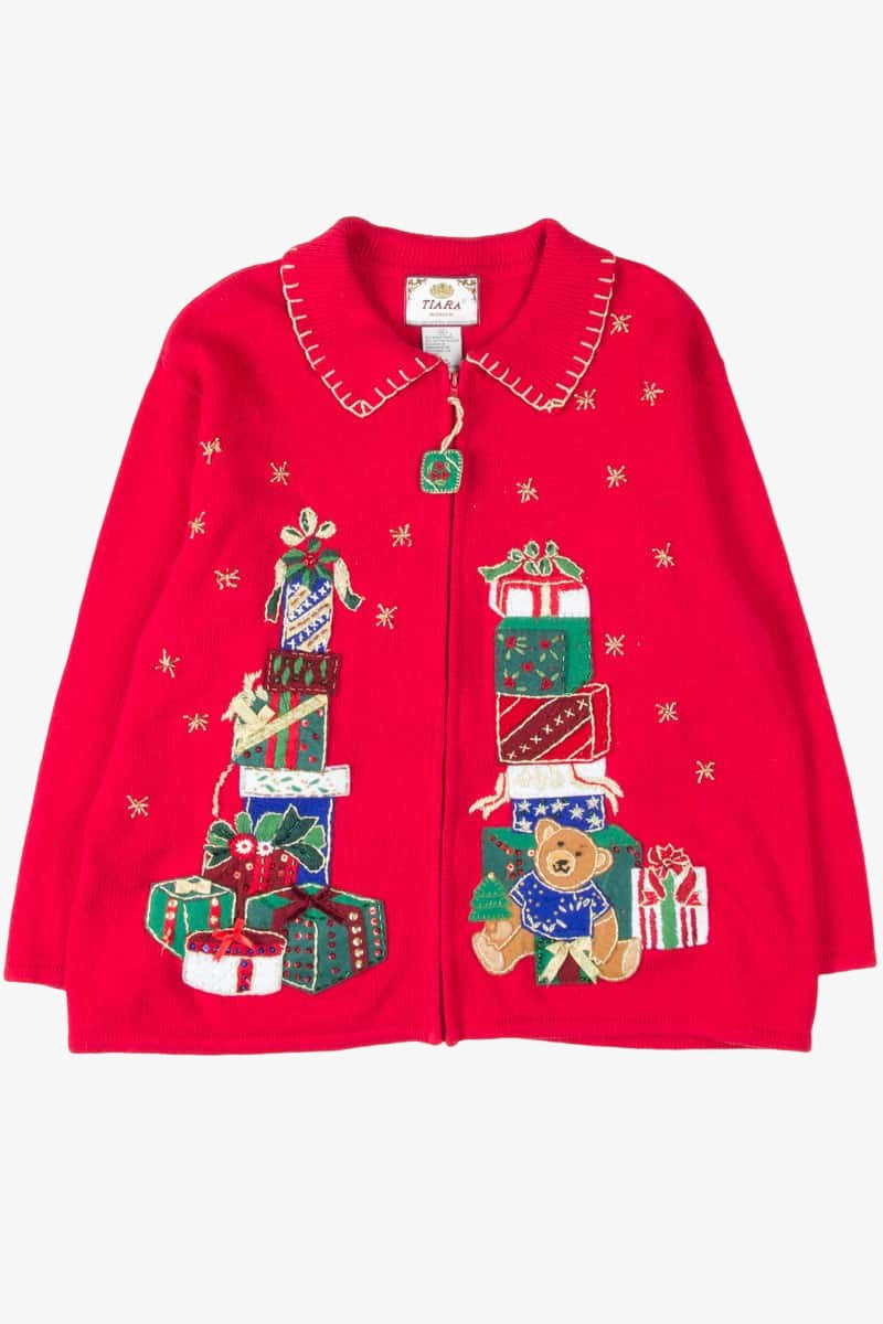 Red Ugly Christmas Cardigan 53830