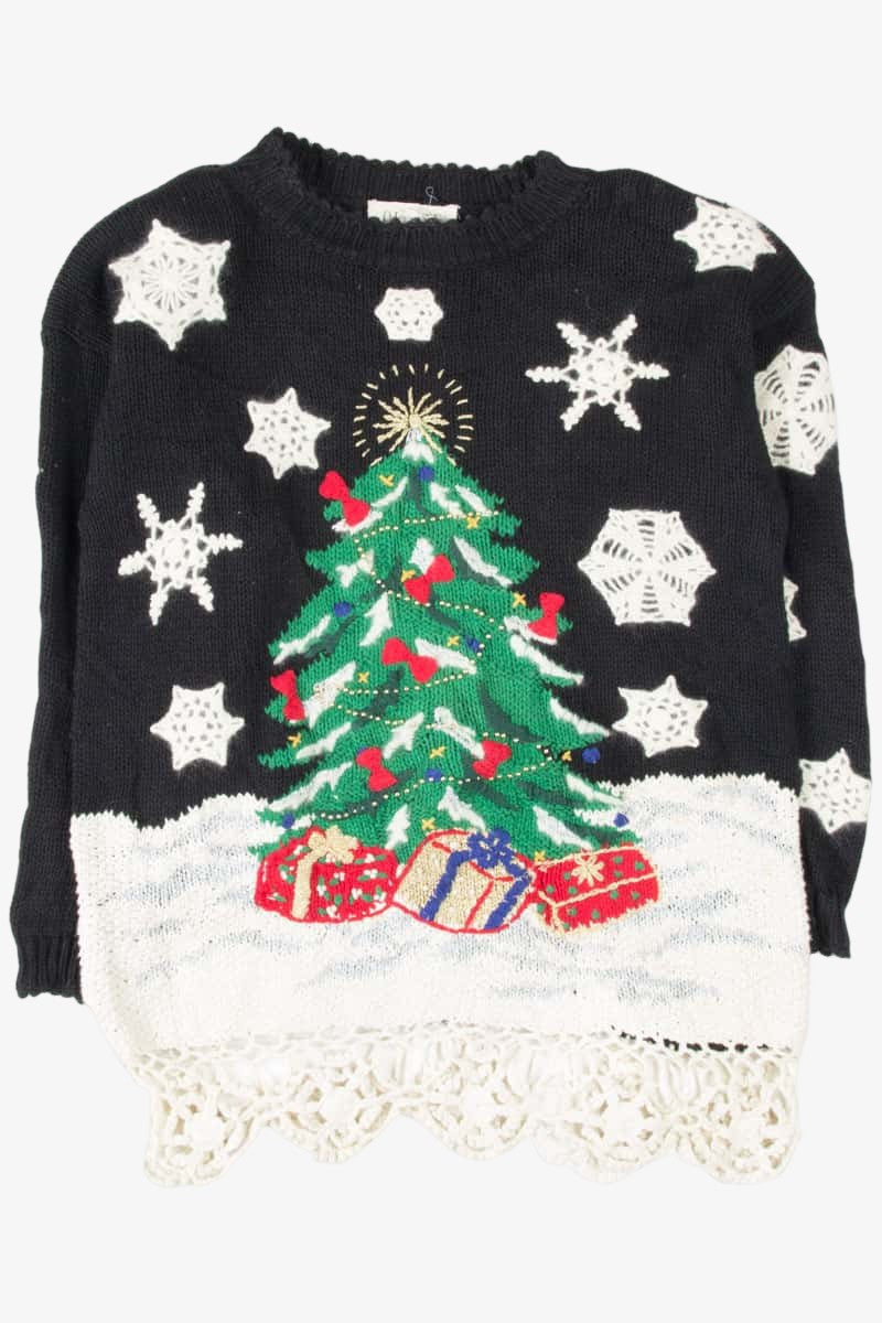 Black Ugly Christmas Pullover 53855