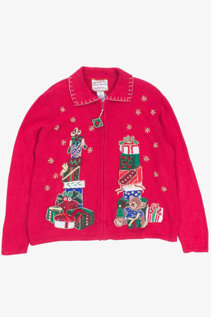 Red Ugly Christmas Cardigan 54052