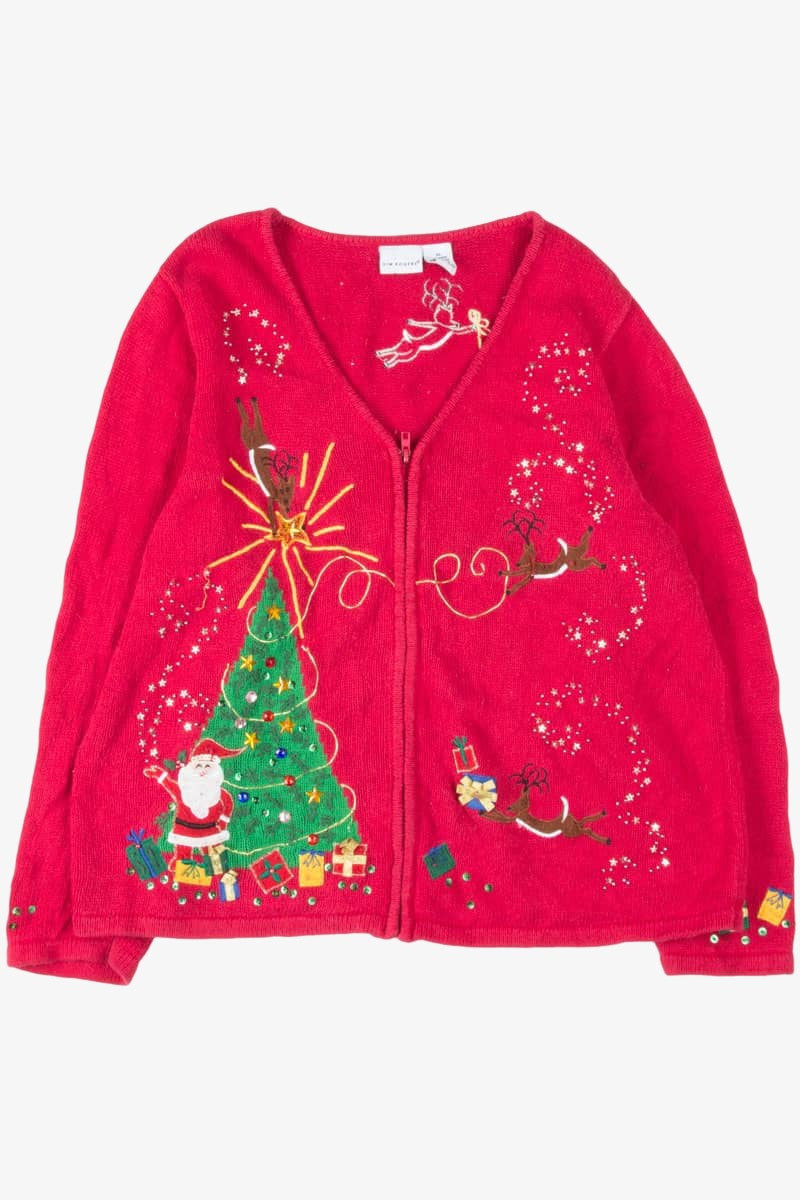 Red Ugly Christmas Cardigan 54074