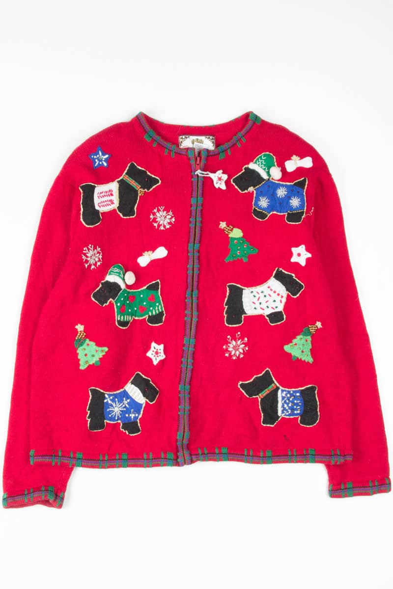 Red Ugly Christmas Cardigan 54081