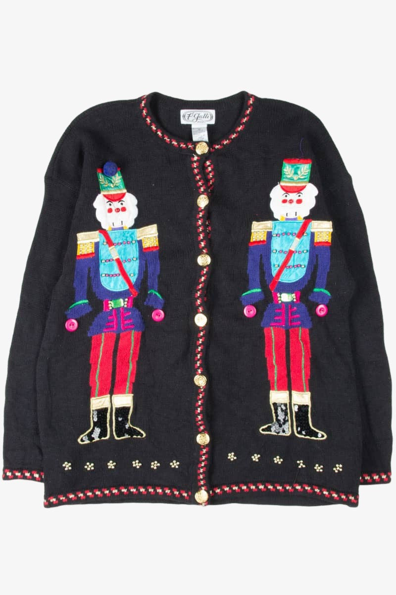 Black Ugly Christmas Cardigan 54098