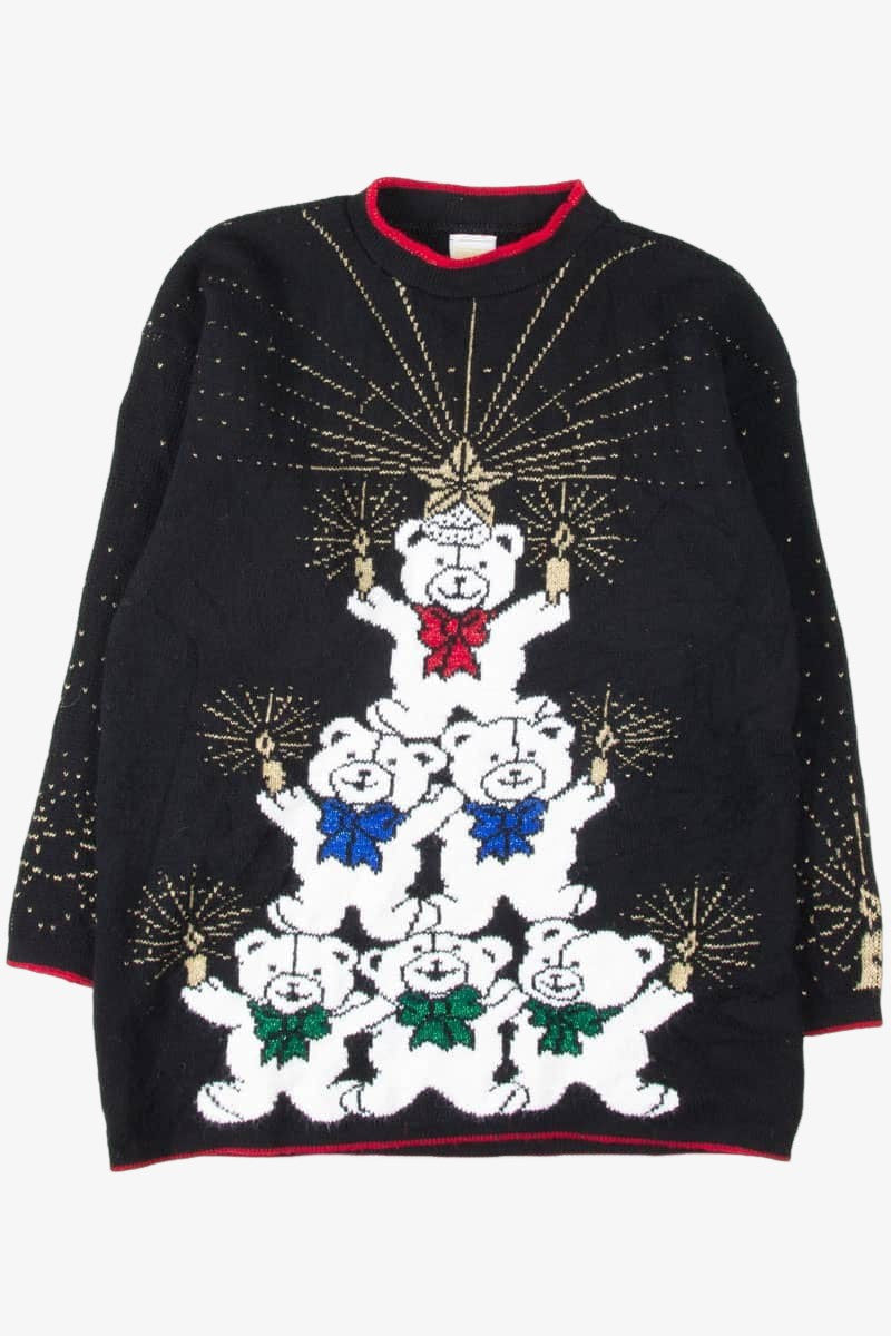 Black Ugly Christmas Pullover 54101