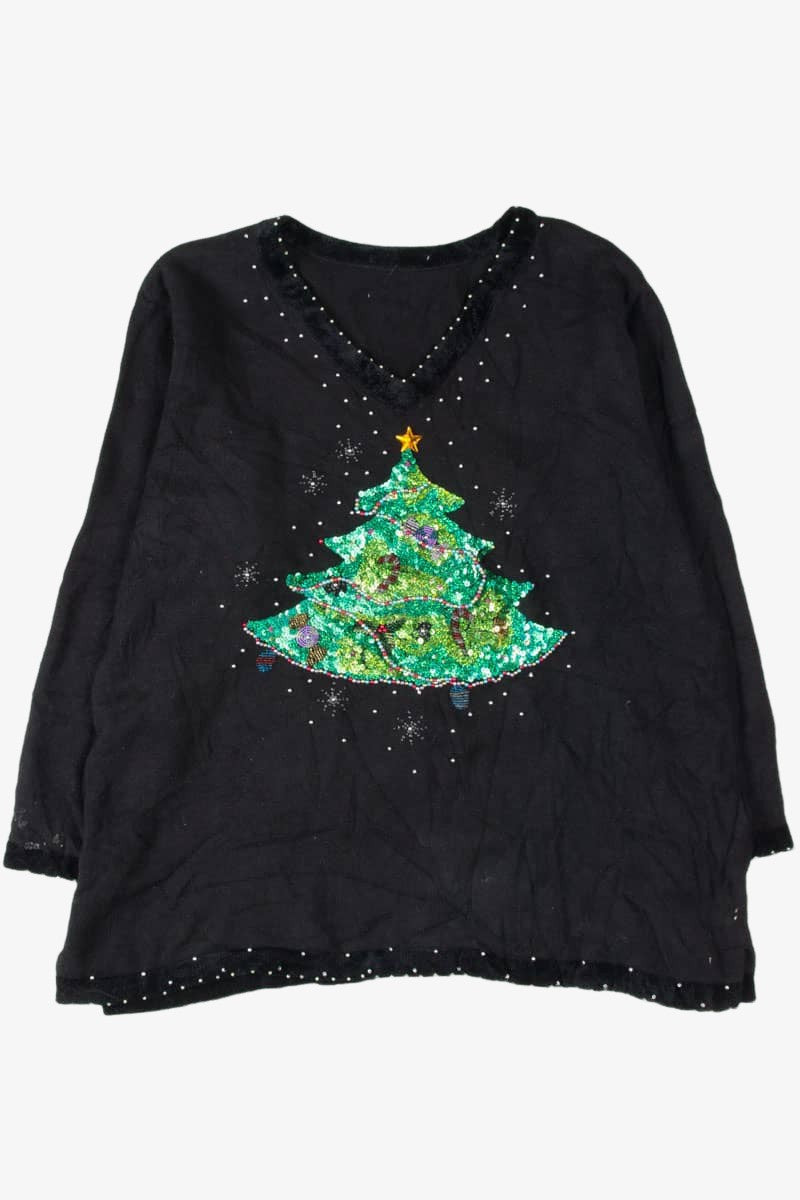 Black Ugly Christmas Pullover 54152