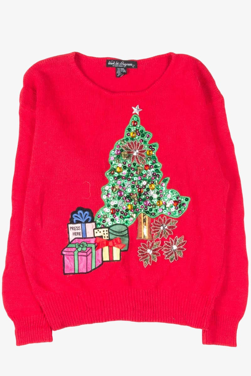 Red Ugly Christmas Pullover 54154
